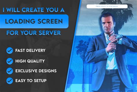 Make A Custom Loading Screen For Fivem Server By Axonftw Fiverr