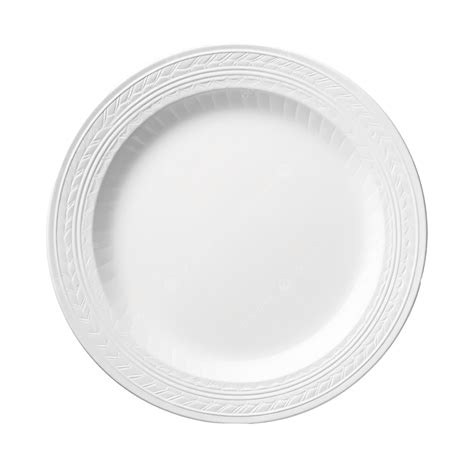 Fundo De Prato Descartável Branco Isolado Com Traçado De Recorte Png Topo Comer Prato Png