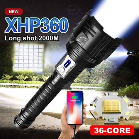 Sat N Al N Lm Xhp High Power Led Flashlight Tactical Flashlight