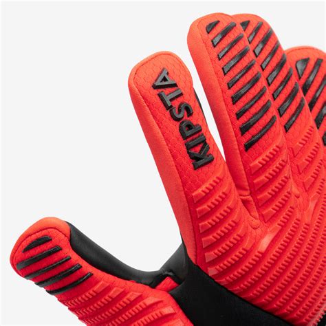 Goalkeeper Gloves Clr F900 Red Kipsta Decathlon