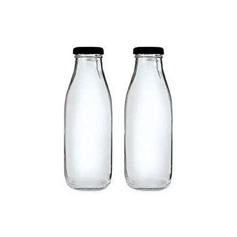 Metal Lug Cap Round 1 Litre Glass Milk Bottle At Rs 16 Piece In New