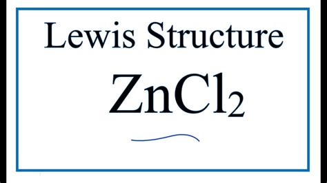 Zinc Chloride Structure