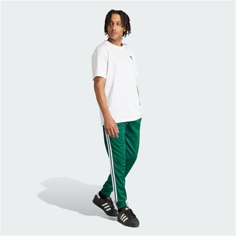 Adidas Adicolor Classics Sst Track Pants Green Adidas Uae