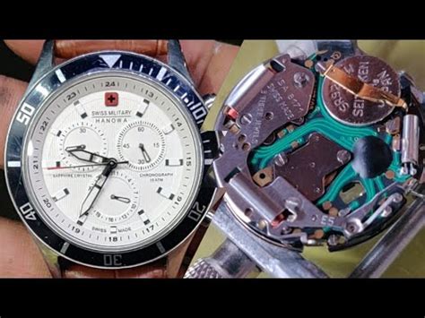 How To Repair A Swiss Military Hanowa Watch Assembly Disassembly Of