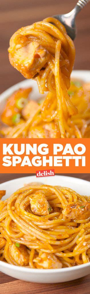 Kung Pao Spaghetti Hits The Spicy Craving Recipe Recipes Food