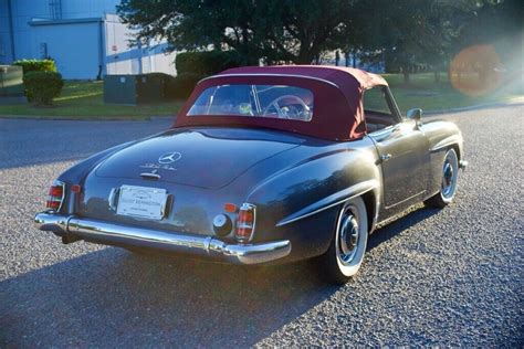 1963 Mercedes Benz 190SL 0 0 Anthracite Grey Metallic Convertible 1 9L