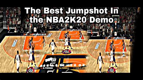 I Found The Best Jumpshot In The Nba2k20 Demo Youtube