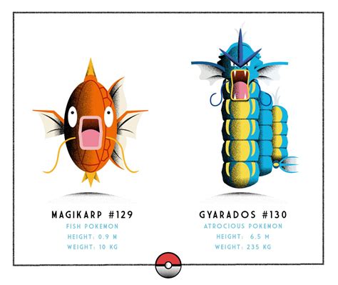 Pokemon Gyarados Evolution Chart