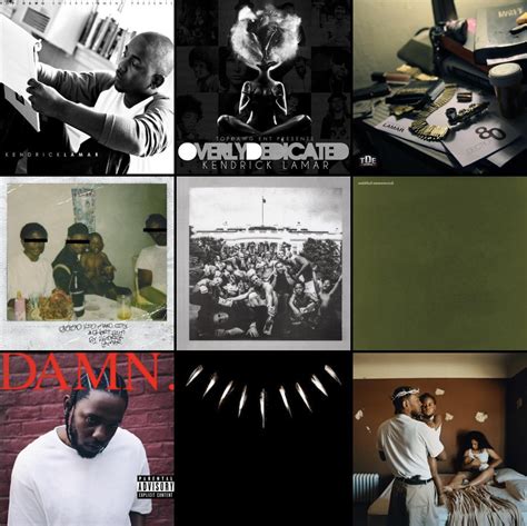 Favourite Kendrick Lamar Album Cover? : KendrickLamar