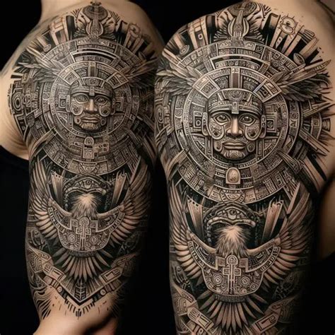 Stunning Aztec Tattoo Ideas With Deep Meanings Unveil Your Warrior