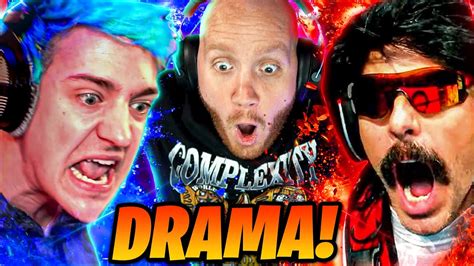 Drdisrespect And Ninja Drama Youtube