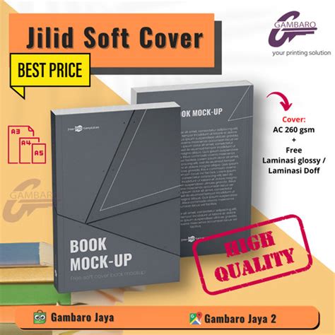 Jual Cetak Buku Soft Cover A4 Kota Bekasi Gambaro Jaya Tokopedia