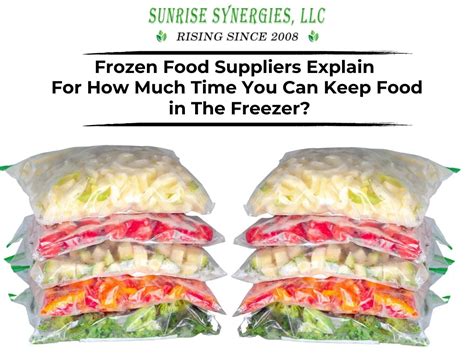 Get Tips To Freeze Food Into Freezer Form Frozen Food Suppliers