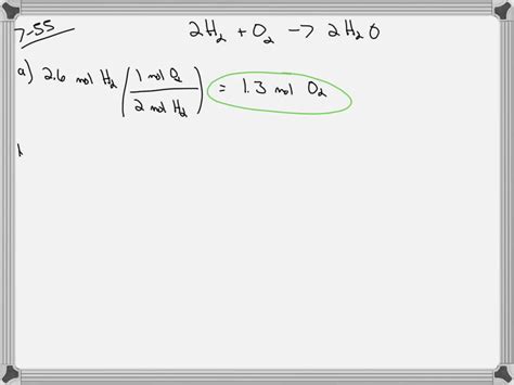 Solvedthe Chemical Reaction Of Hydrogen With Oxygen Produces Water 2 H2 Go2 G 2 H2 Og A