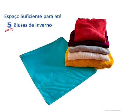 Sacos Tnt Para Guardar Roupas Visor E Zíper Kit 20 Unid Tiffany