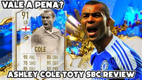 ASHLEY COLE TOTY SBC REVIEW FIFA 23 ULTIMATE TEAM YouTube