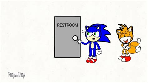 Sonic Come Out The Bathroom YouTube