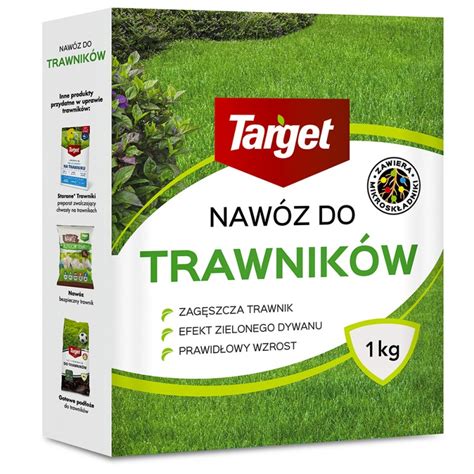 Target Granulowany nawóz do trawnika zagęszcza darń 1kg