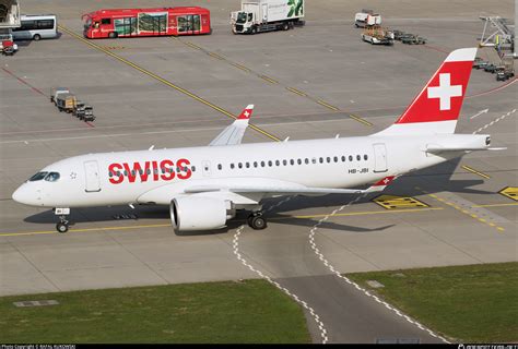 HB-JBI Swiss Airbus A220-100 Photo by RAFAL KUKOWSKI | ID 974239 ...