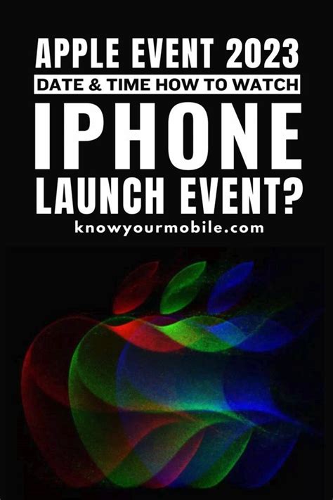 Apple Event 2023 Date Time How To Watch IPhone Launch Event