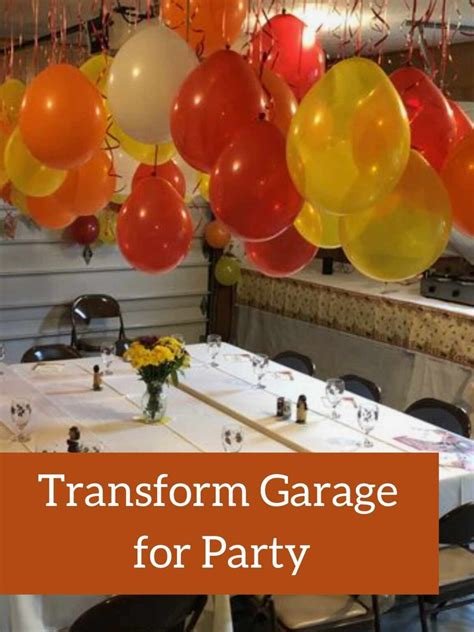 43 Garage Party Ideas With Easy Setup Fun Party Pop