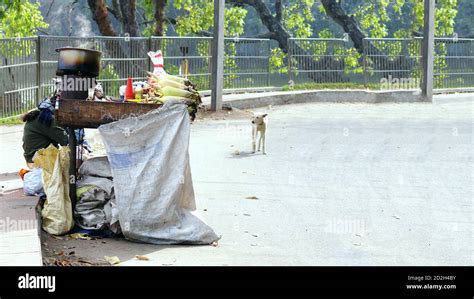 Street food stall india hi-res stock photography and images - Alamy