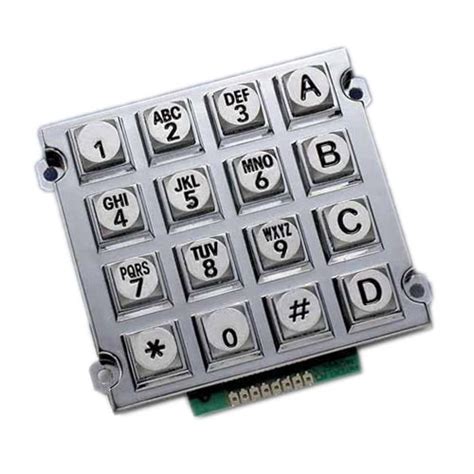 Waterproof Metal Keypads At Best Price In Bengaluru By Gemni Electro Corporation Id 6302040848