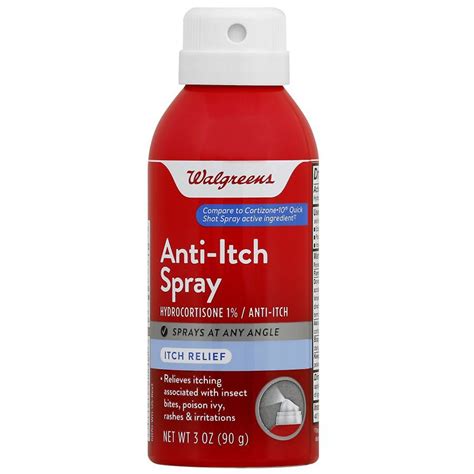 Walgreens Anti Itch Spray Walgreens