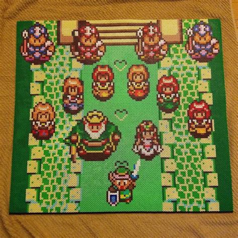 Legend of Zelda perler bead art by perler_man43 | Perler bead art, Perler beads, Perler