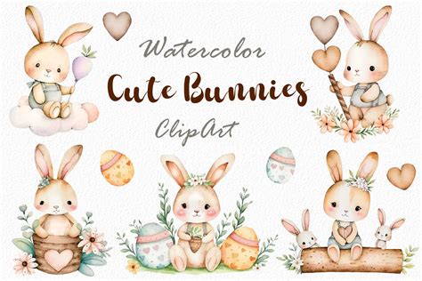 Cute Easter Bunny Clip Art