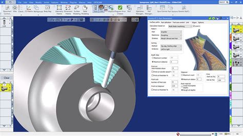 Software De Interfaz Axis Multiblade Gibbscam De Programaci N