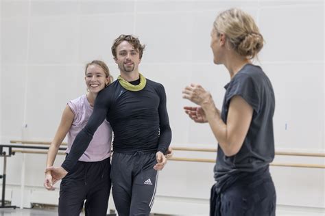 Isabel Lubach Matthew Ball And Crystal Pite In Rehearsal Flickr