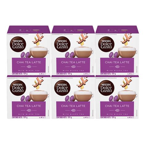 CHAI TEA LATTE X6 CAJAS NESCAFÉ Dolce Gusto