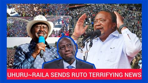 Panic In Statehouse As Uhuru Raila Buries Ruto Politically After Making