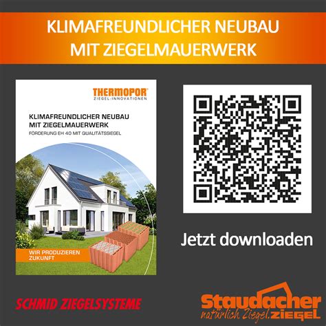 Staudacher Ziegel KLIMAFREUNDLICHER NEUBAU MIT ZIEGELMAUERWERK