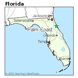 Map Of Florida Palm Coast | Draw A Topographic Map