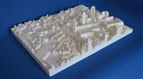 3d Printed Architectural London City Model On Behance