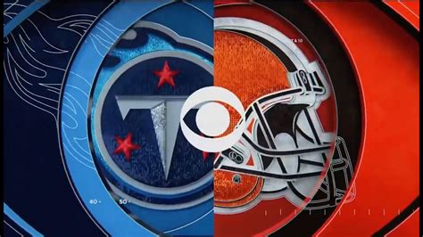 Nfl On Cbs Introtheme Week 4 2023 Titans Vs Browns Youtube