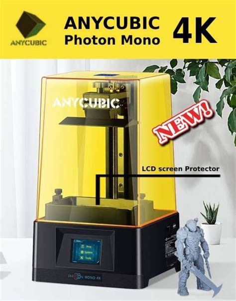 Jual New Anycubic Photon Mono 4K Printer 3D Uv Resin Lcd 6 23 Inch Di