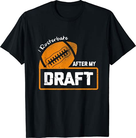 Lustige Fantasy Football Shirt Rosterbate Entwurf Liga Champ T Shirt