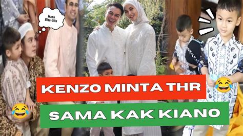 Lucu Sekali Kenzo Minta Thr Sama Kakak Kiano Kenzo Kira Kiano Udah