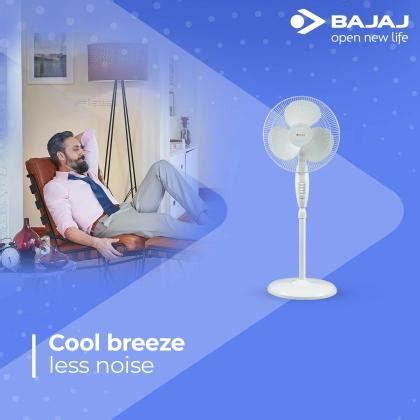 Bajaj Esteem W Mm Pedestal Fan White Jiomart