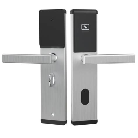 Hotel Room Door Security Keyless Mifare Card Lock With Software