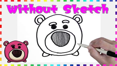 How To Draw Lotso Disney Tsum Tsum YouTube