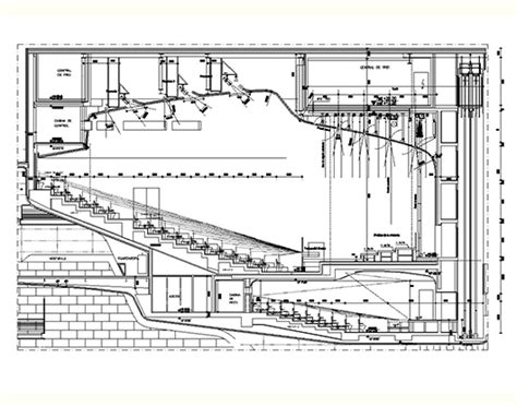 Auditorium Sound System Design | Auditorium Architectural Drawings ...