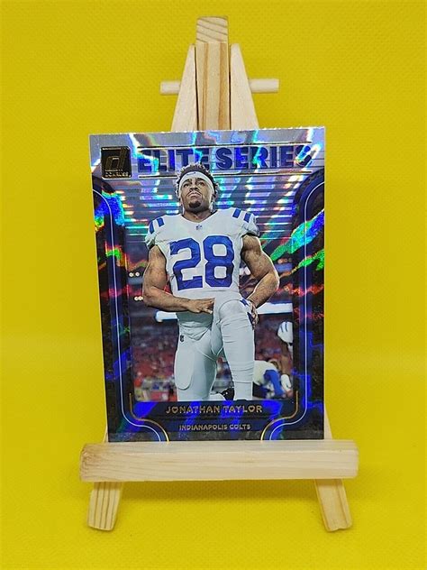 2022 Panini Donruss Jonathan Taylor Elite Series Indianapolis Colts Es 9 Ebay