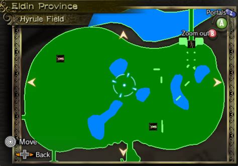 Hyrule Field Twilight Princess Map