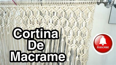 Aprende paso a paso cómo hacer una hermosa cortina de macramé y dale