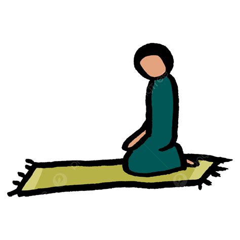 Prayer Mat Clipart Hd Png Prayer Illustrations Muslim Men With Mat