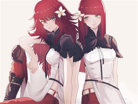 Devola and Popola by @09_ziezzzzz : nier